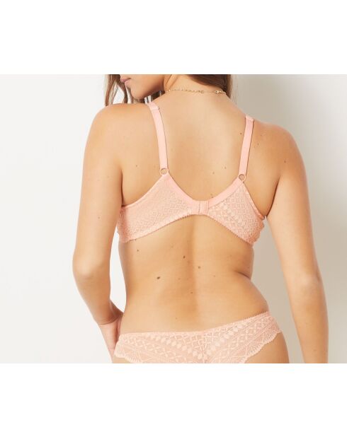 Soutien-gorge avec armatures n°4 Idole abricot