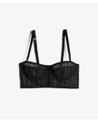 Zwarte bh met beugel No. 9 Guest