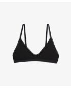 Soutien-gorge sans armatures pad amovible Douce noir