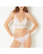 Fly weißer BH mit abnehmbarem Polster und ohne Bügel