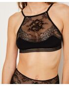 Esclusivo reggiseno nero senza ferretto