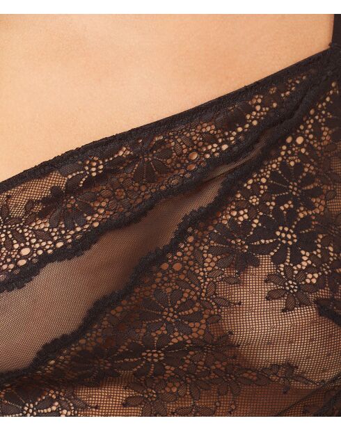 Body une pièce sans armatures Secrete noir