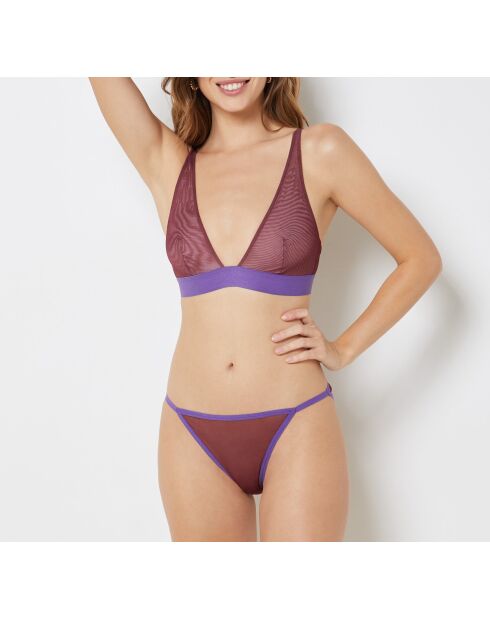 Mutandine Coco in terracotta