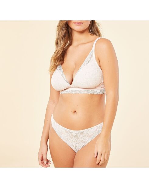 Soutien-gorge sans armatures n°5 Cosy Wireless rose poudre