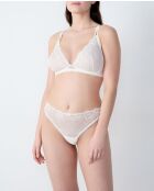 Brillance ecru bh zonder beugel