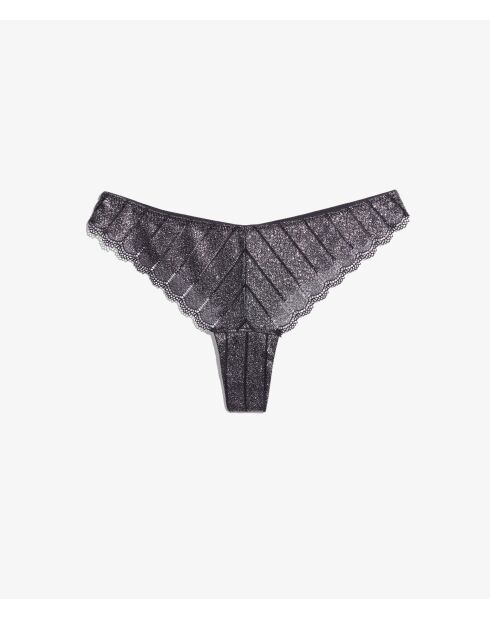 Perizoma nero Illusions