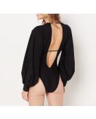 Body intero nero senza ferretto Enigma