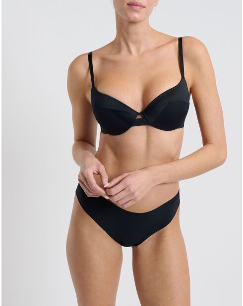 Schwarzer Bügel-BH Nr. 4 Pure Eclat