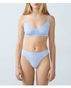 String Chouchoutte bleu ciel