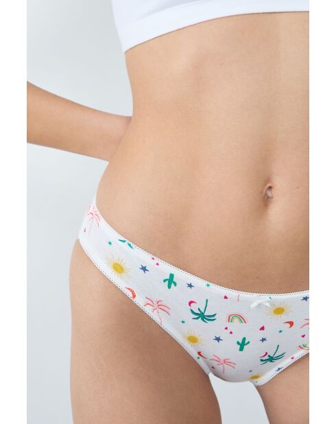 Pack de 3 braguitas Jackie multicolores