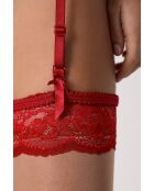 Porte‑jarretelles Mascarade rouge