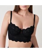No. 9 Success zwarte beha met beugel