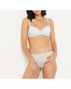 Reggiseno celeste con ferretto n. 4 Idole