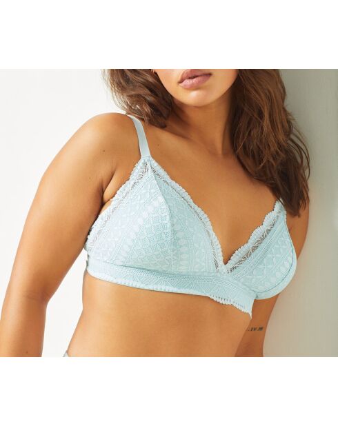 BH zonder beugel met uitneembaar kussentje nr. 8 Idole hemelsblauw