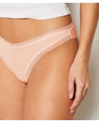 Tanga en polvo rosa Lolie