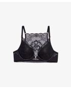 Exclusieve zwarte push-up bh met beugel