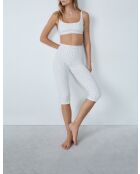 Leggings verdi blu con stampa accogliente