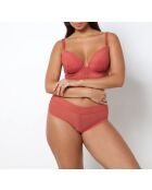 Soutien-gorge avec armatures n°5 Gravure terracotta