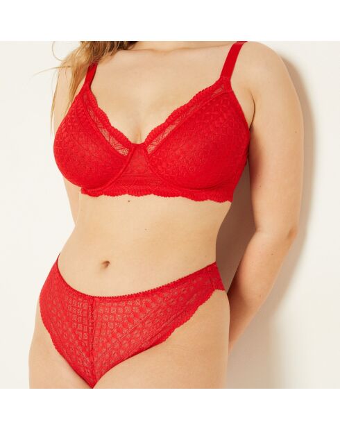 Idole Minimizer-BH mit Bügel, rot