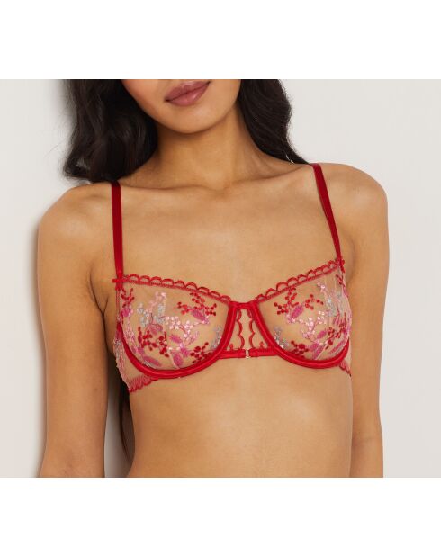Mimosa rode bh met beugel nr. 9