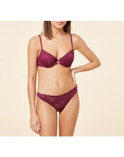 Reggiseno con ferretto n°4 Epatante prugna