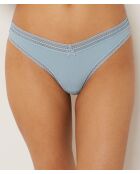 Poderoso tanga azul laguna