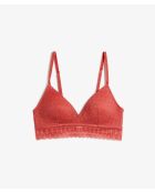 Reggiseno senza ferretto con incisione in terracotta