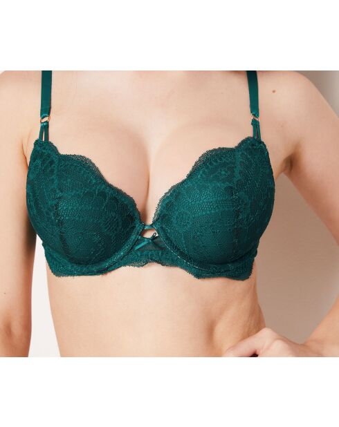 Nr. 1 Escapade groene push-up bh met beugel