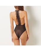 Einteiliger Body ohne Rahmen Schwarzer Regenschirm