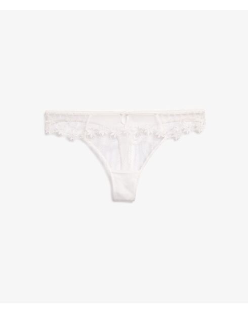 Witte string van Daquerette