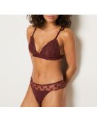 Soutien-gorge sans armatures n°8 Idylle terracotta