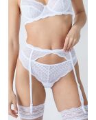 Porte‑jarretelles Idole blanc