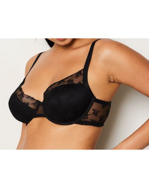 Soutien-gorge avec armatures Idylle noir