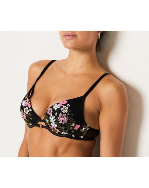 Black Pearl push-up bh met beugel