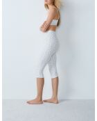 Leggings verdi blu con stampa accogliente