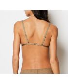 Sujetador sin aros Amaryllis caqui oliva