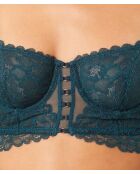 Sujetador verde aventura con aros