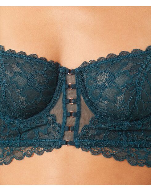 Sujetador verde aventura con aros