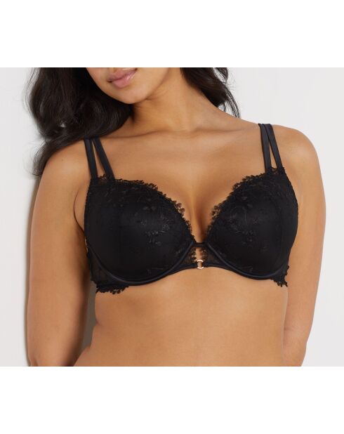 BH met beugel nr. 5 Lumineuse S24 zwart