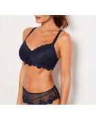 Mitternachtsblauer lässiger Post Op Wireless BH