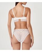 Crush ecru push-up bh met beugel