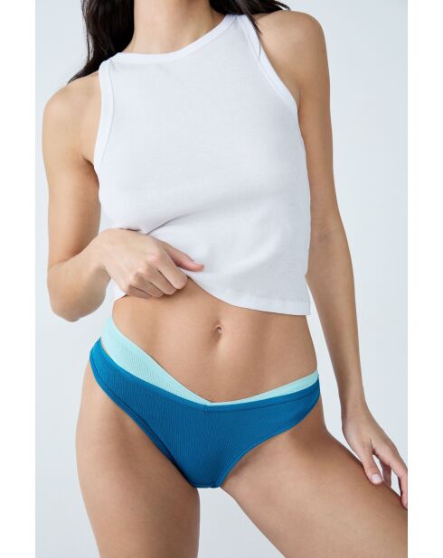 Set van 3 turquoise John tanga's