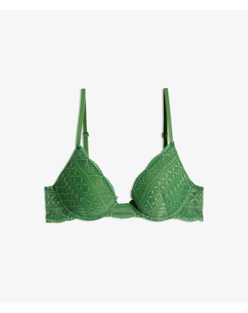 Idole fir groene push-up bh met beugel nr. 2