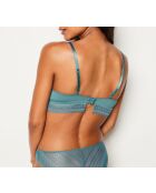 Crush groene push-up bh met beugel