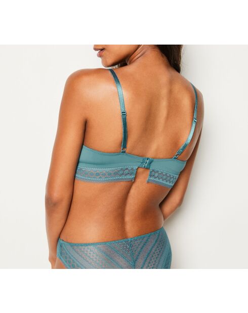 Crush groene push-up bh met beugel