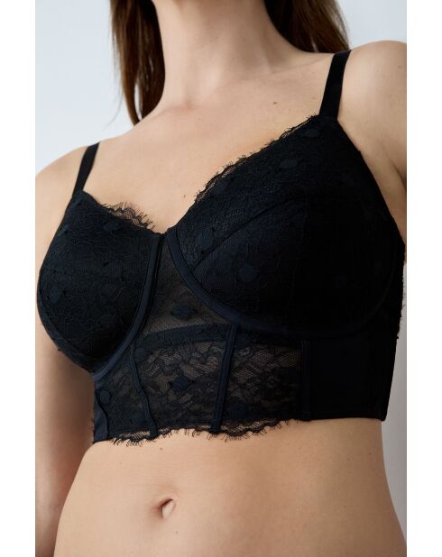 Elixir Post Op zwarte bh zonder beugel