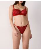 Prachtige rode beugelbeha nr. 9