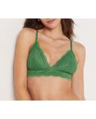 BH ohne Bügel mit abnehmbarem Polster Nr. 8 Idole tannengrün