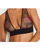 Soutien-gorge sans armatures n°8 Fragments noir