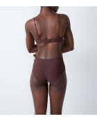Pure Fit Push-up-BH in Schokolade mit Bügel